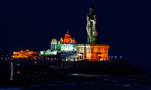 Night Watch Over Kanyakumari - Fine Art Photography Prints, Limited Edition Photography Art, Luxury Photography Art, Museum-Quality Photography,  Art Photography Prints