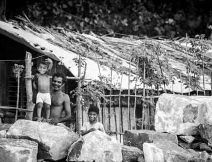 Stone Hearth - Fine Art Photography Print, Limited Edition Photography, Black and White Photography,  Family Portrait Photography, Nasrul Eam