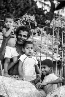 Generations on the Rocks - Fine Art Photography Print, Limited Edition Photography, Museum-Quality Artwork, Black and White Photography, Family Photography