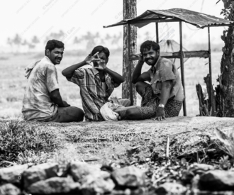Three Men Resting - Fine Art Photography Print, Limited Edition Print, Monochrome Photography, Art Photography, Collector's Print
