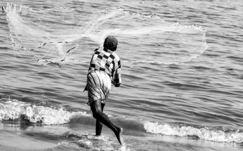 Like a Ghostly Wing - Fine Art Photography Print, Limited Edition Photography, Museum-Quality Photography, Black and White Photography,  Art Photography for Sale