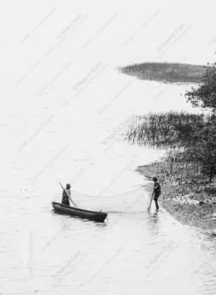 On a Serene Body of Water - Fine Art Photography Print, Limited Edition Photography, Monochrome Photography,  Museum-Quality Photography,  Contemporary Art Photography