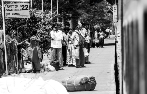 Platform 22, Mumbai - Fine Art Photography Print, Limited Edition Photography, Monochrome Photography,  Art Photography Print,  Photography Art Collection