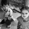 Three Children, Dust and Shadows - Fine Art Photography Print, Limited Edition Photography, Monochrome Photography, Children Photography,  Art Photography for Sale
