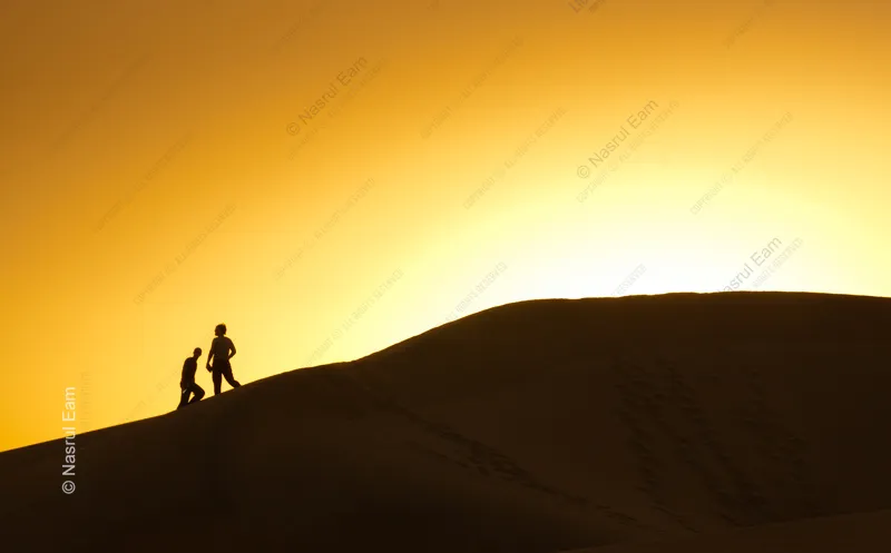 Ascent at Dusk