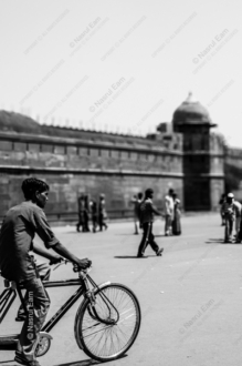 Cycle at the Gate - Fine Art Photography Prints, Limited Edition Photography, Museum-Quality Photography,  Luxury Photography Art, Photography for Collectors
