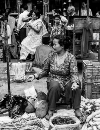 The Jackfruit and Chili Seller