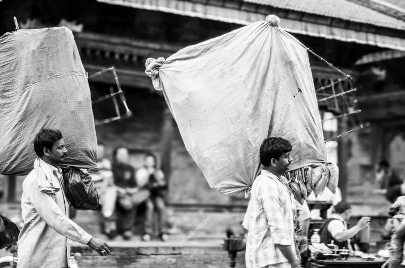 Burden Bearers - Fine Art Photography Prints, Limited Edition Prints, Black and White Photography, Art Photography for Sale, Collector Photography