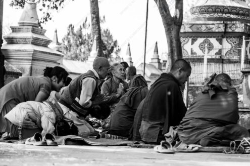 Devotion in Stone and Shadow