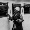 A Pilgrim's Gesture at the Window