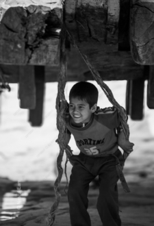 Boy with Rope Swing - Fine Art Photography Print, Limited Edition Photography, Museum-Quality Artwork,  Contemporary Art Photography,  Photography for Collectors