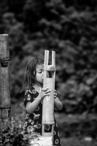 Girl with Bamboo Flute