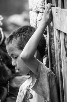 Boy at the Doorway - Fine Art Photography Prints, Limited Edition Photography, Giclée Print, Monochrome Photography, Art Photography for Sale