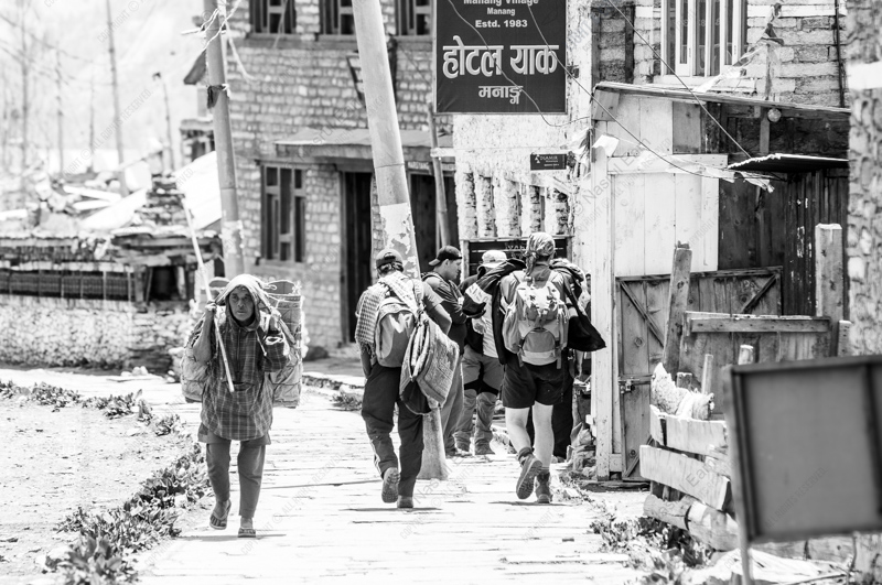 The Burden and the Backpack: Manang Village