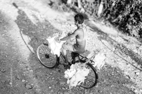 The Poultry Pedaler - Fine Art Photography Print, Limited Edition Photography, Giclée Print,  Art Photography, Photography for Collectors