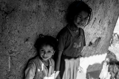 Sisters in Shadow - Fine Art Photography Print, Limited Edition Photography, Monochrome Photography,  Portrait Photography,  Art Photography for Sale