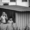 Man and Boy at the Tin-Walled Window - Fine Art Photography Print, Limited Edition Print, Black and White Photography, Giclée Print,  Art Photography