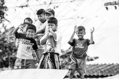 A Boisterous Gathering of Boys - Fine Art Photography Print, Limited Edition Print, Black and White Photography, Documentary Photography,  Museum-Quality Print