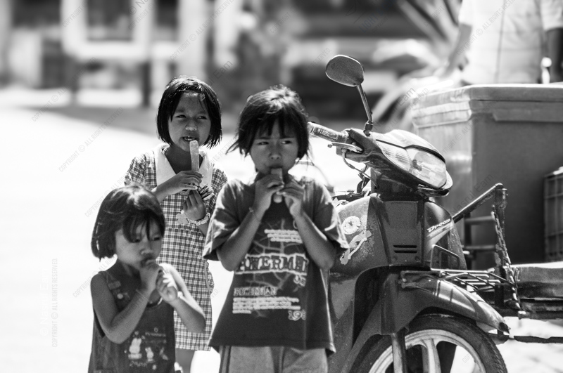 Streetside Treats - Fine Art Photography Print, Monochrome Photography, Limited Edition Print, Street Photography, Documentary Photography
