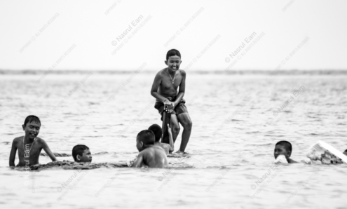 Boys at Play in the Shallows - Fine Art Photography Print, Limited Edition Photography, Museum-Quality Artwork, Photography for Collectors, Art Photography Investment