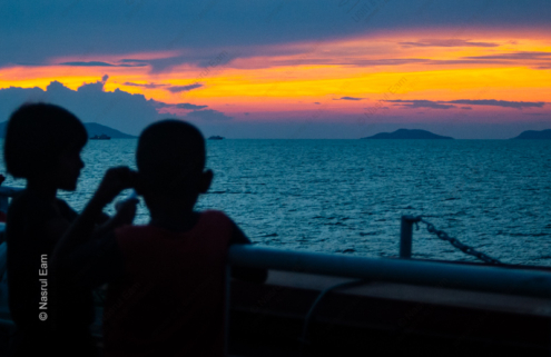 Children at the Rail - Fine Art Photography Prints, Limited Edition Photography,  Photography Art Prints,  Luxury Photography Art, Art Photography for Collectors