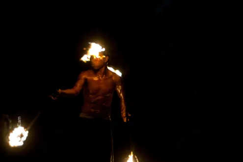 Nightfire Dancer - Fine Art Photography Print, Limited Edition Photography, Luxury Photography Art, Museum-Quality Photography, Photography for Collectors