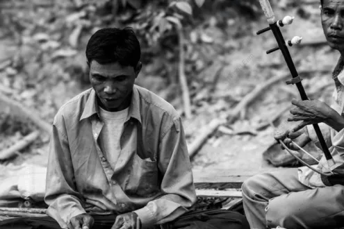 The Listener and the Musician - Fine Art Photography Print, Limited Edition Photography, Museum-Quality Artwork, Photography for Collectors,  Contemporary Art Photography