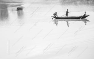 Travelers on a Silver River - Fine Art Photography Prints, Limited Edition Photography, Black and White Photography, Luxury Art Photography, Art Photography Prints