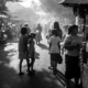 Morning Market Shadows - Fine Art Photography Prints, Limited Edition Photography, Monochrome Photography, Street Photography, Art Photography for Sale