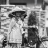 The Cycle and the Conical Hat - Fine Art Photography Print, Limited Edition Print, Giclée Print, Monochrome Photography, Art Photography for Collectors