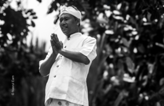 Man in White, A Sacred Greeting - Fine Art Photography Print, Limited Edition Photography, Giclée Print, Luxury Photography Art, Art Photography Investment