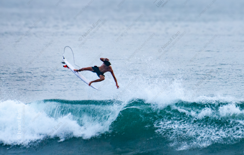 Aerial Dance: Surfer Above the Crest - Fine Art Photography Print, Limited Edition Photography, Surfer Photography, Giclée Print, Art Photography Investment