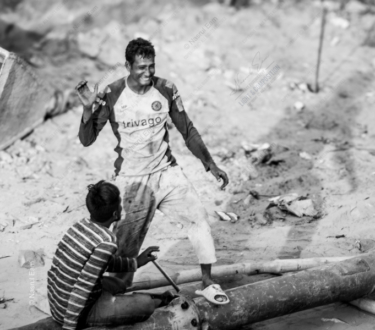 Play Amidst the Rubble - Fine Art Photography Print, Limited Edition Photography, Museum-Quality Artwork, Photography for Collectors,  Fine Art Photography