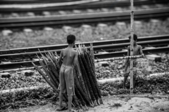 Railside Burden - Fine Art Photography Print, Limited Edition Photography, Photography Art for Sale,  Museum-Quality Photography, Art Photography Investment