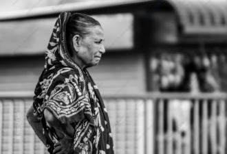 Woman in Profile