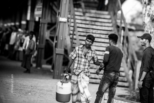 Exchange Under the Bridge - Fine Art Photography Print, Limited Edition Photography, Museum-Quality Artwork, Art Photography for Collectors,  Contemporary Art Photography