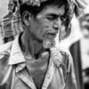 Beneath the Cloth: A Laborer's Portrait - Fine Art Photography Print, Limited Edition Photography, Monochrome Portrait,  Art Photography for Sale,  Luxury Photography Art