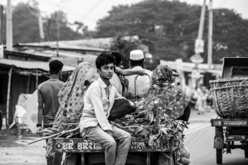 Village Passage - Fine Art Photography Print, Limited Edition Print, Black and White Photography, Documentary Photography, Giclée Print