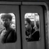 Subway Reflections - Fine Art Photography Print, Limited Edition Print, Monochrome Photography, Street Photography, Art Photography
