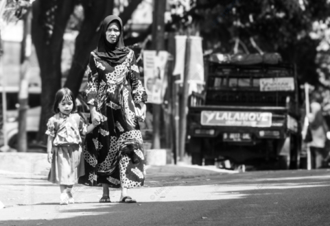 On a Sun-drenched Street - Fine Art Photography Print, Limited Edition Photography, Giclée Print, Black and White Photography,  Art Photography for Sale