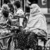 Veiled Traveler on a Cycle Rickshaw - Fine Art Photography Print, Limited Edition Photography, Giclée Print,  Luxury Photography Art,  Contemporary Art Photography