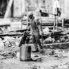 At the Construction Site - Fine Art Photography Print, Limited Edition Photography,  Museum-Quality Photography, Construction Photography, Documentary Photography