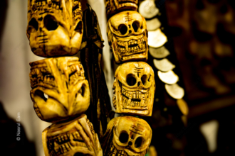 Bone Garland - Fine Art Photography Print, Limited Edition Photography, Luxury Photography Art, Bone Garland, Contemporary Art Photography