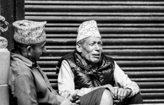 Kathmandu Pause - Fine Art Photography Print, Limited Edition Photography, Monochrome Photography, Giclée Print, Kathmandu Photography
