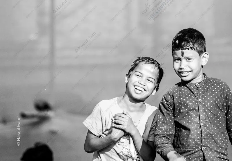 Unburdened Smiles - Fine Art Photography Print, Limited Edition Photography, Monochrome Photography, Art Photography Collectors, High-Quality Art Prints