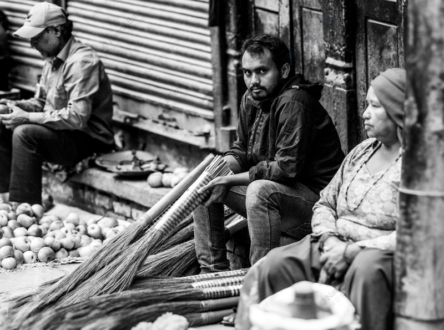 Street Vendors - Fine Art Photography Print, Street Photography, Monochrome Photography,  Art Photography Print, Limited Edition Print