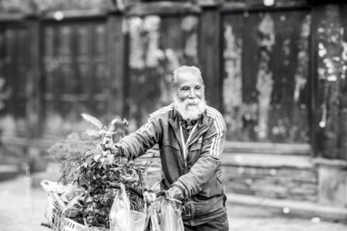 The Cycle Vendor - Fine Art Photography Print, Monochrome Photography, Limited Edition Print, Documentary Photography, Art Photography for Sale