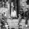 Conversations on the Temple Wall - Fine Art Photography Print, Limited Edition Photography, Monochrome Photography,  Art Photography, Collector's Print