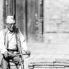 Kathmandu Cyclist - Fine Art Photography Print, Limited Edition Photography, Monochrome Photography,  Art Photography Print, Kathmandu Photography