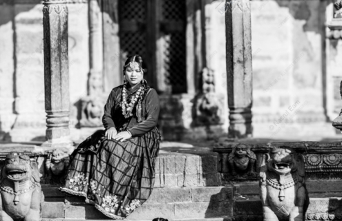 Guardian of the Temple Steps - Fine Art Photography Print, Limited Edition Photography, Museum-Quality Artwork, Luxury Photography Art,  Fine Art Photography